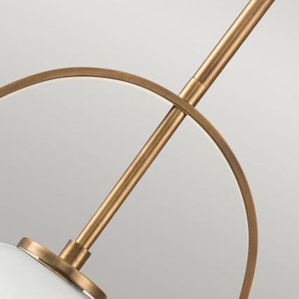 Quintiesse - Hanglamp met stang SOMERSET 1xE27/60W/230V Ø 28,9 cm brons