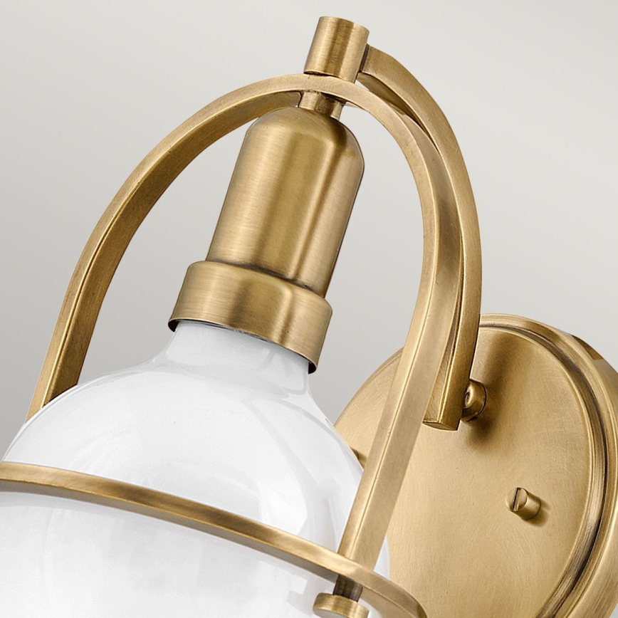Quintiesse - Wandlamp SOMERSET 1xE27/60W/230V goudkleurig