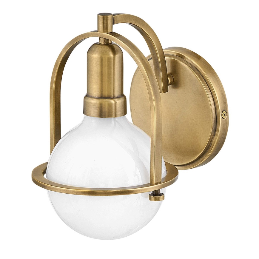 Quintiesse - Wandlamp SOMERSET 1xE27/60W/230V goudkleurig