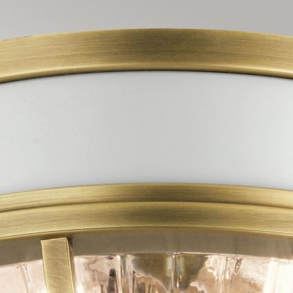 Quintiesse - Plafondlamp TOLLIS 2xE27/40W/230V Ø 30,5 cm goudkleurig
