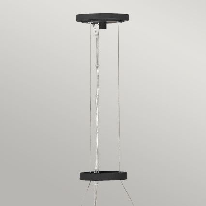 Quintiesse - Kroonluchter aan kabel WILLOW 6xE14/40W/230V Ø 61 cm goud/zwart