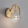 Quintiesse - Wandlamp SOMERSET 1xE27/60W/230V goudkleurig