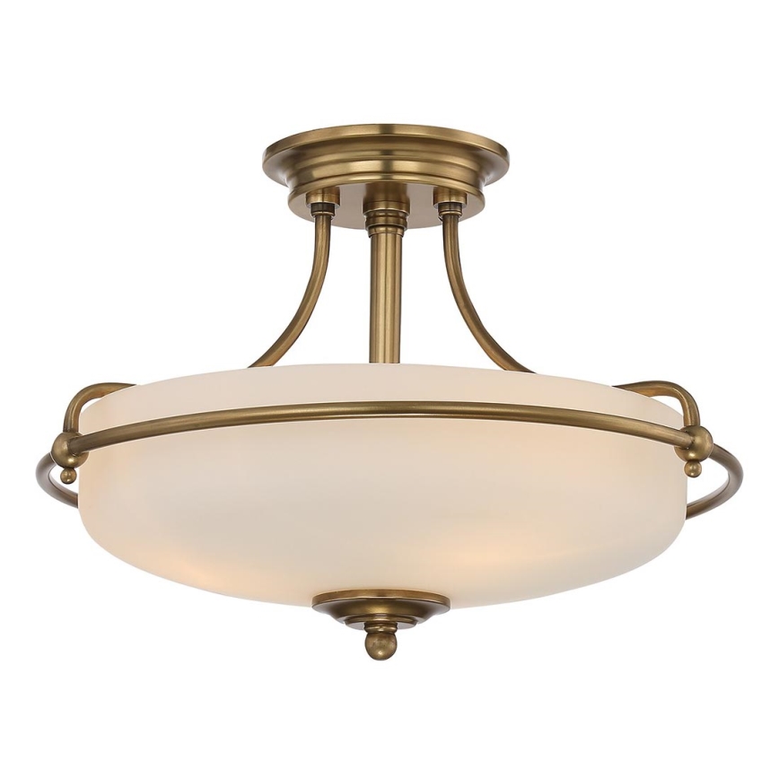 Quoizel - Bevestigde hanglamp GRIFFIN 3xE27/100W/230V