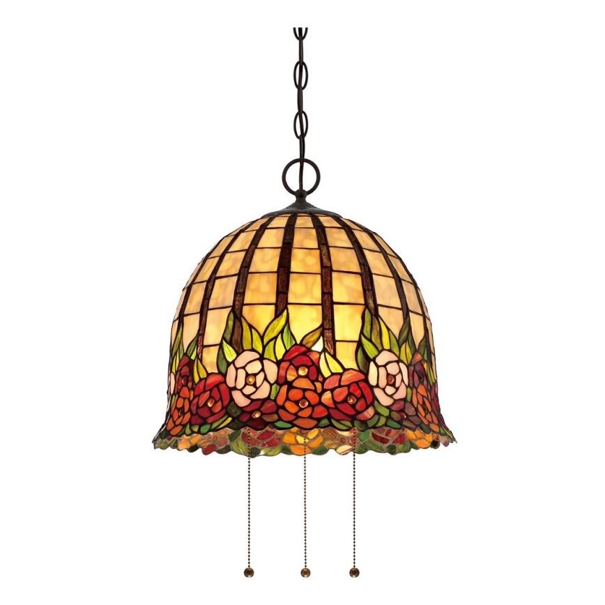 Quoizel - Hanglamp aan een ketting ROSECLIFFE 3xE27/100W/230V