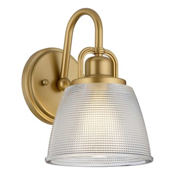 Quoizel - LED Badkamer wandlamp DUBLIN 1xG9/3W/230V IP44 goud