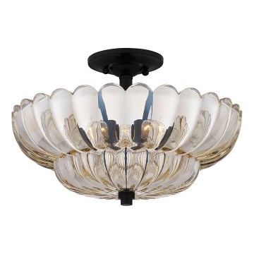 Quoizel - Plafondlamp WHITECAP 4xE14/40W/230V diameter 39,5 cm