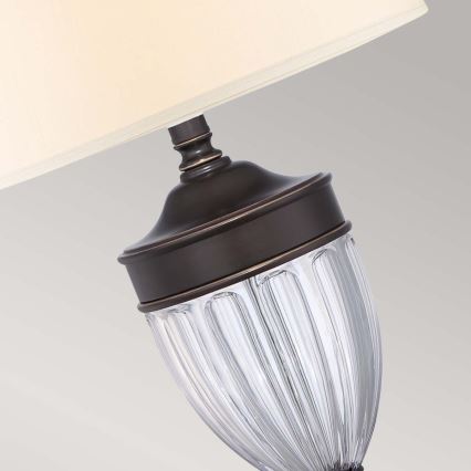 Quoizel - Tafellamp DENNISON 1xE27/60W/230V brons