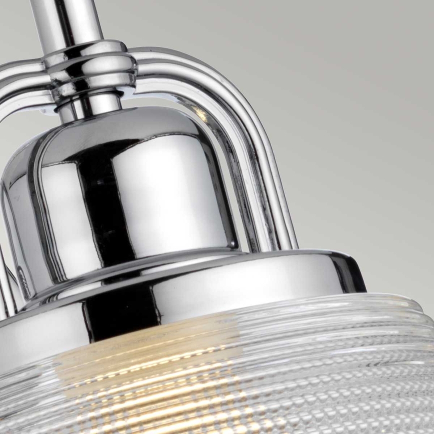 Quoizel - LED Badkamer wandlamp DUBLIN 1xG9/3W/230V IP44 glanzend chroom
