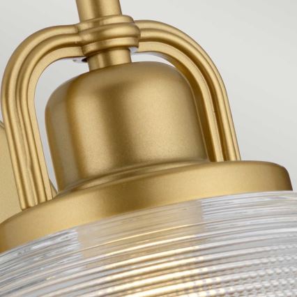 Quoizel - LED Badkamer wandlamp DUBLIN 1xG9/3W/230V IP44 goud