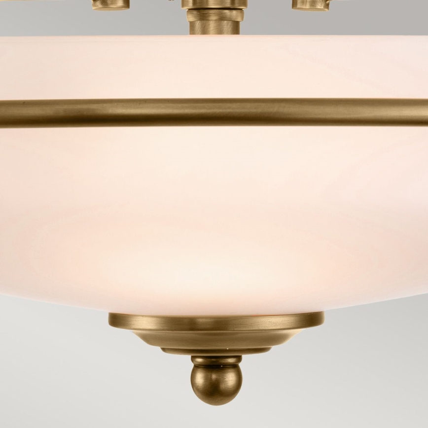 Quoizel - Plafondlamp GRIFFIN 3xE27/60W/230V brons