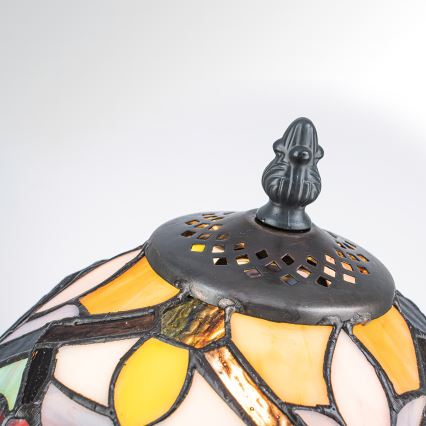 Quoizel - Tafellamp Tiffany LARISSA 1xE14/40W/230V Ø 20 cm
