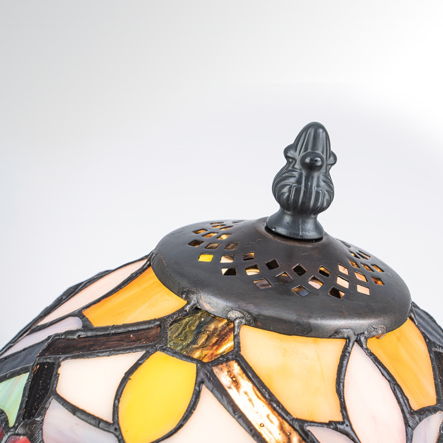 Quoizel - Tafellamp Tiffany LARISSA 1xE14/40W/230V Ø 20 cm