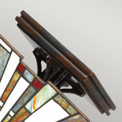 Quoizel - Tiffany plafondlamp MAYBECK 2xE27/60W/230V