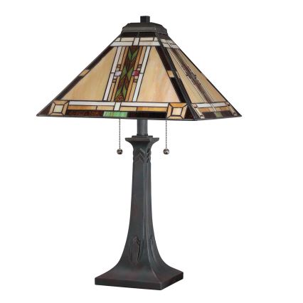 Quoizel - Tafellamp NAVAJO 2xE27/60W/230V