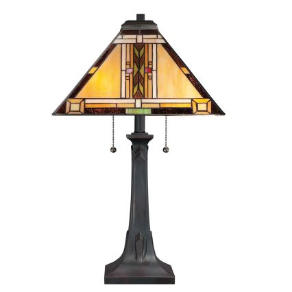 Quoizel - Tafellamp NAVAJO 2xE27/60W/230V