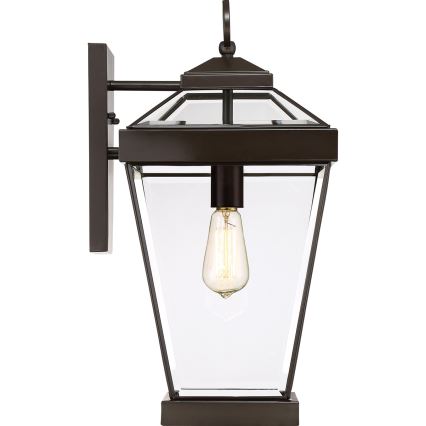 Quoizel - Wandlamp voor buiten RAVINE 1xE27/60W/230V IP44 bruin