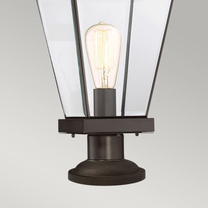 Quoizel - Buitenlamp RAVINE 1xE27/60W/230V IP44 bruin