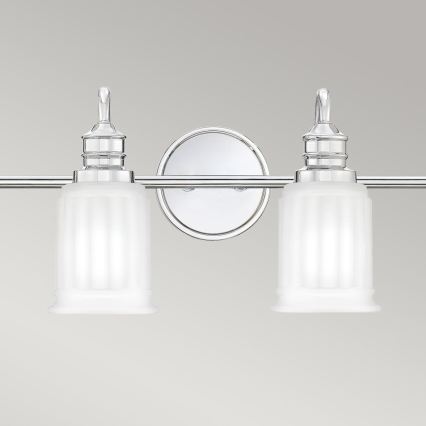 Quoizel - LED-wandlamp SWELL voor de badkamer 4xG9/3W/230V IP44 glanzend chroom