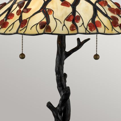 Quoizel - Tafellamp Tiffany WHISPERING 2xE27/60W/230V
