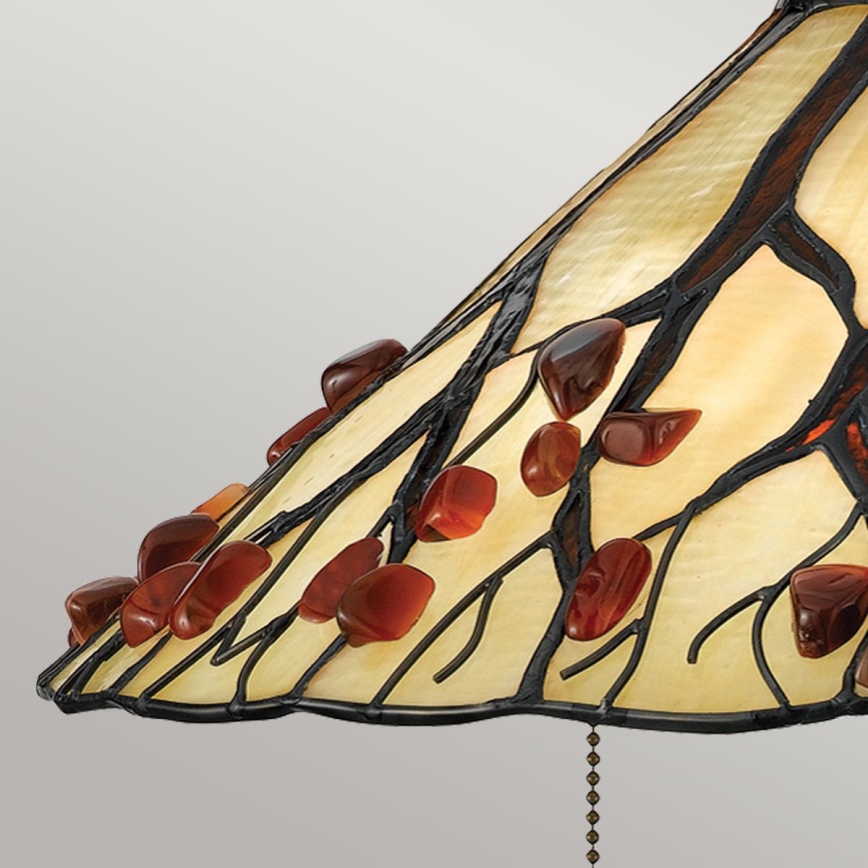 Quoizel - Tafellamp Tiffany WHISPERING 2xE27/60W/230V