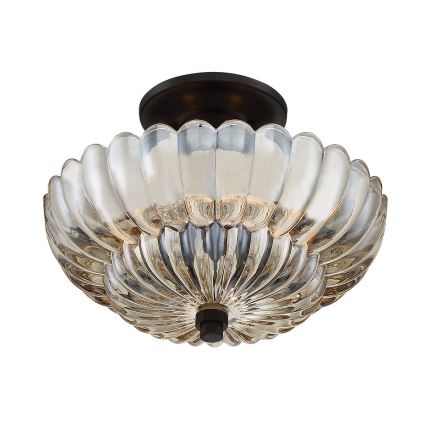 Quoizel - Plafondlamp WHITECAP 3xE14/40W/230V diameter 29,7 cm