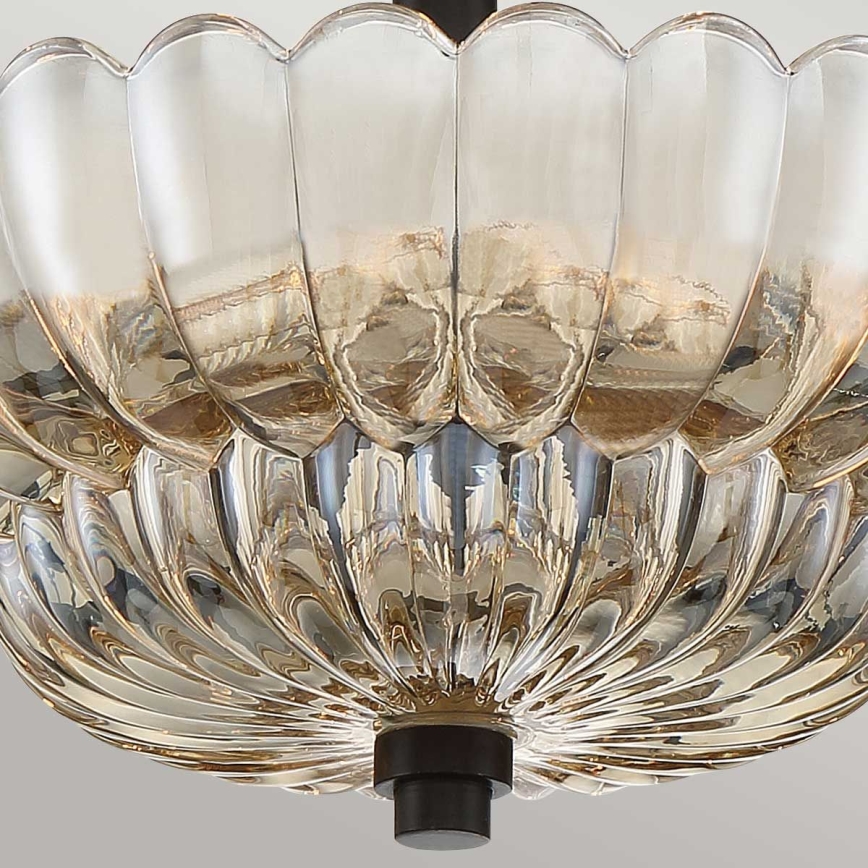 Quoizel - Plafondlamp WHITECAP 3xE14/40W/230V diameter 29,7 cm
