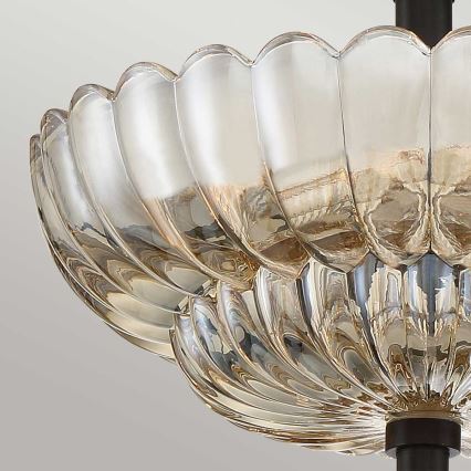 Quoizel - Plafondlamp WHITECAP 3xE14/40W/230V diameter 29,7 cm