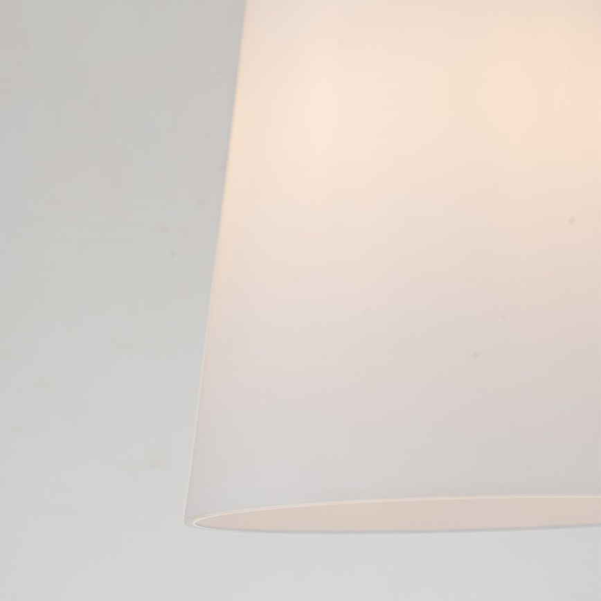 Quoizel - Hanglamp met vaste pendel STARING 1xE27/40W/230V diameter 18,4 cm goud/patina/wit