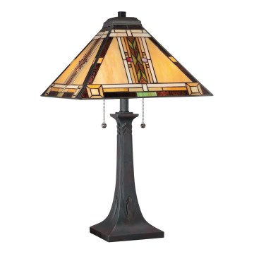 Quoizel - Tafellamp NAVAJO 2xE27/60W/230V
