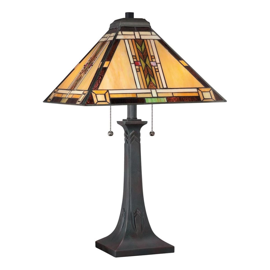 Quoizel - Tafellamp NAVAJO 2xE27/60W/230V