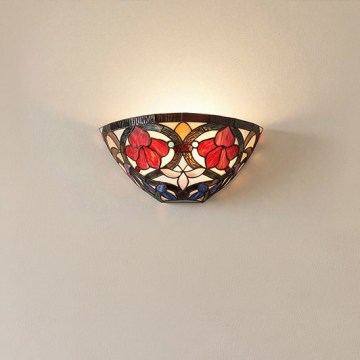 Quoizel - Wandlamp Tiffany LARISSA 2xE14/40W/230V