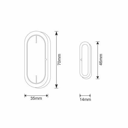 Raam Sensor SMART 2xAAA/Wi-Fi Tuya