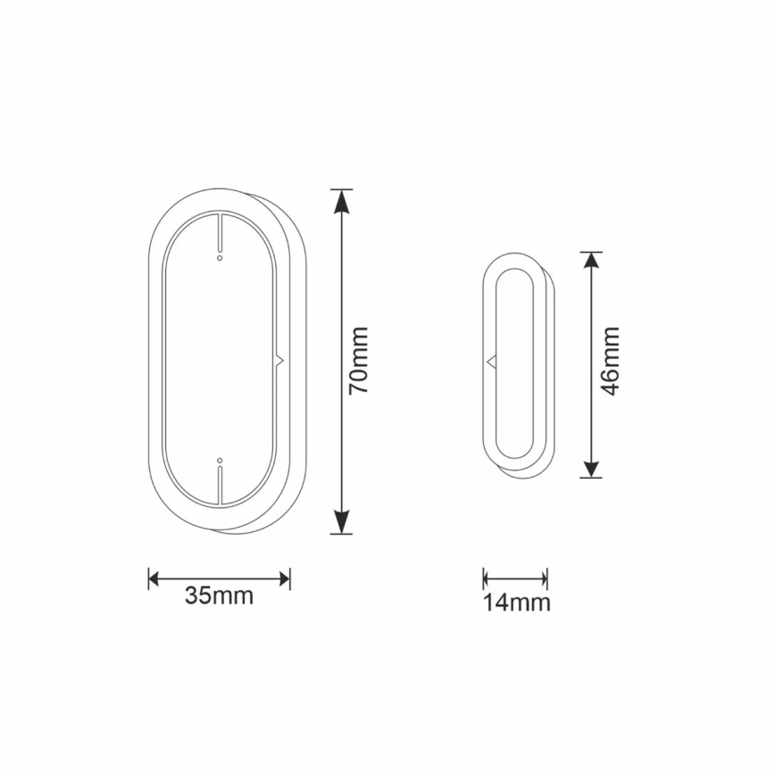 Raam Sensor SMART 2xAAA/Wi-Fi Tuya