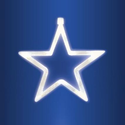 Raamdecoratie 8xLED/3xAA