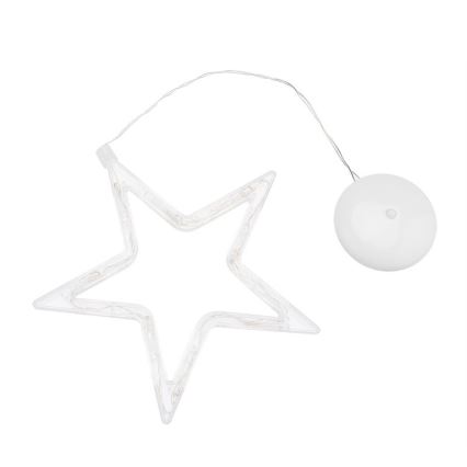 Raamdecoratie 8xLED/3xAA