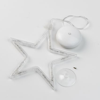 Raamdecoratie 8xLED/3xAA