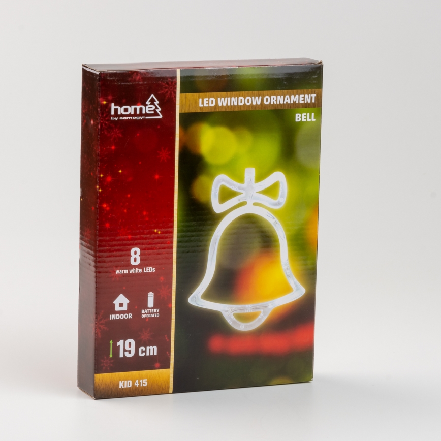 Raamdecoratie 8xLED/3xAA