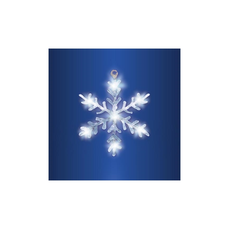 Raamversiering 8xLED/3xAA
