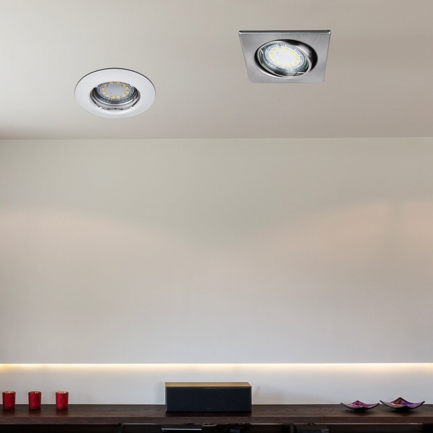 Rabalux - SET 3xLED Inbouwverlichting 3xGU10/3W/230V IP40