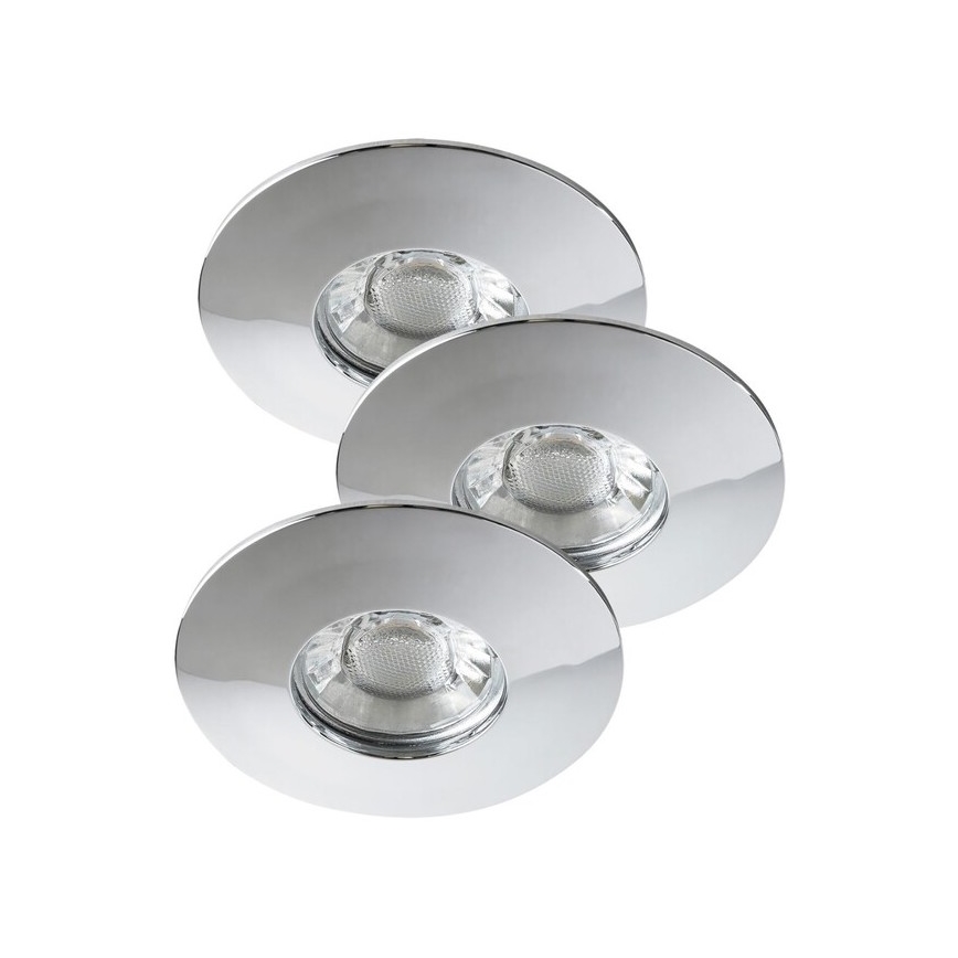 Rabalux - Set van 3 LED-inbouwspots voor de badkamer LED/4W/230V IP44