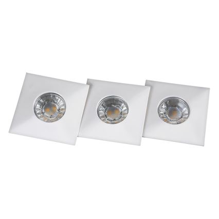 Rabalux - SET 3xLED Badkamer inbouwverlichting 3xLED/4W/230V