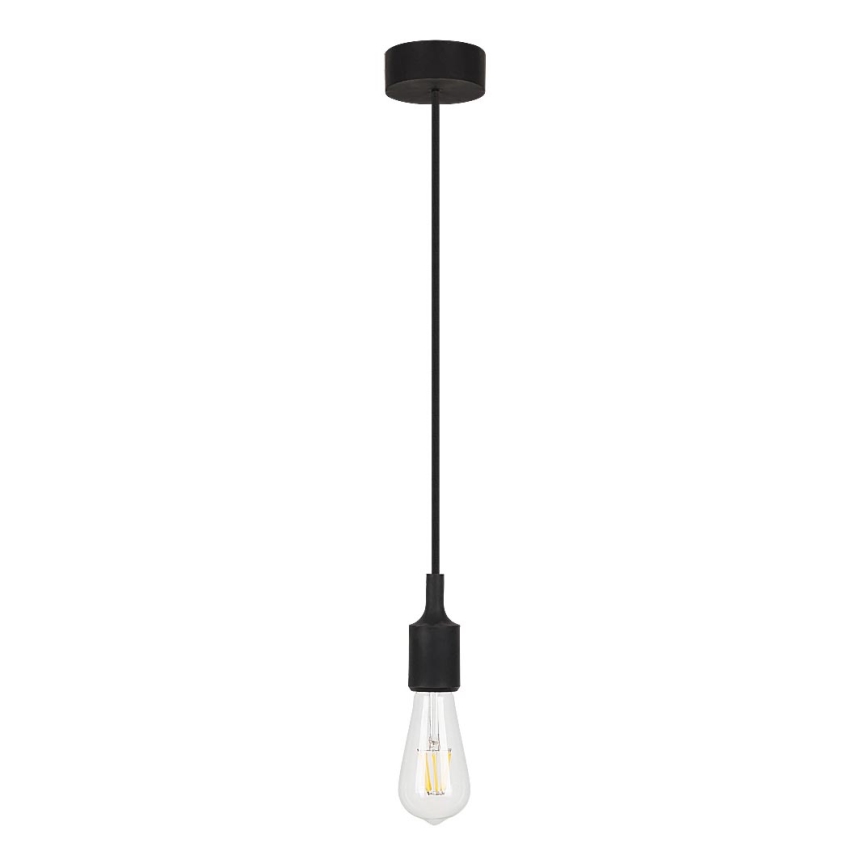 Rabalux 1412 - Zwarte Hanglamp ROXY 1x E27 / 40W