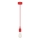 Rabalux 1414 - Rode Hanglamp ROXY E27 / 40W