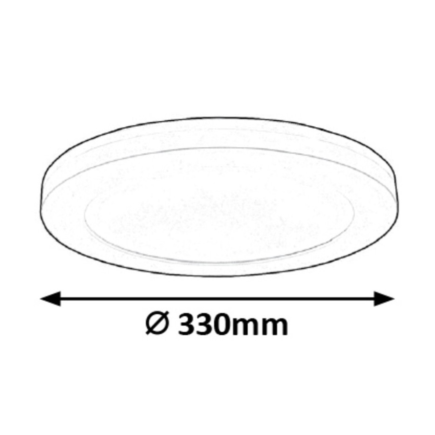 Rabalux - LED Plafondlamp met sensor LED/30W/230V 33 cm