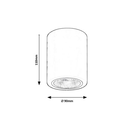 Rabalux - spotlamp 1xE27/25W/230V wit