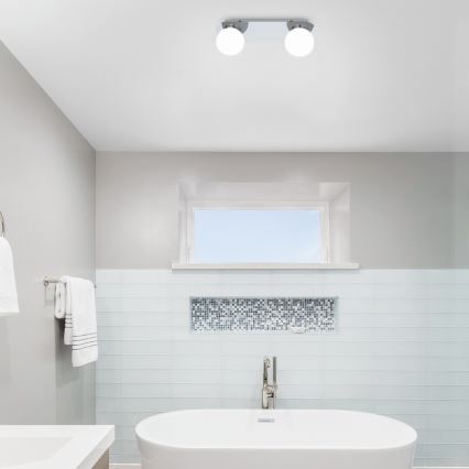Rabalux - Badkamer plafondlamp 2xG9/28W/230V IP44