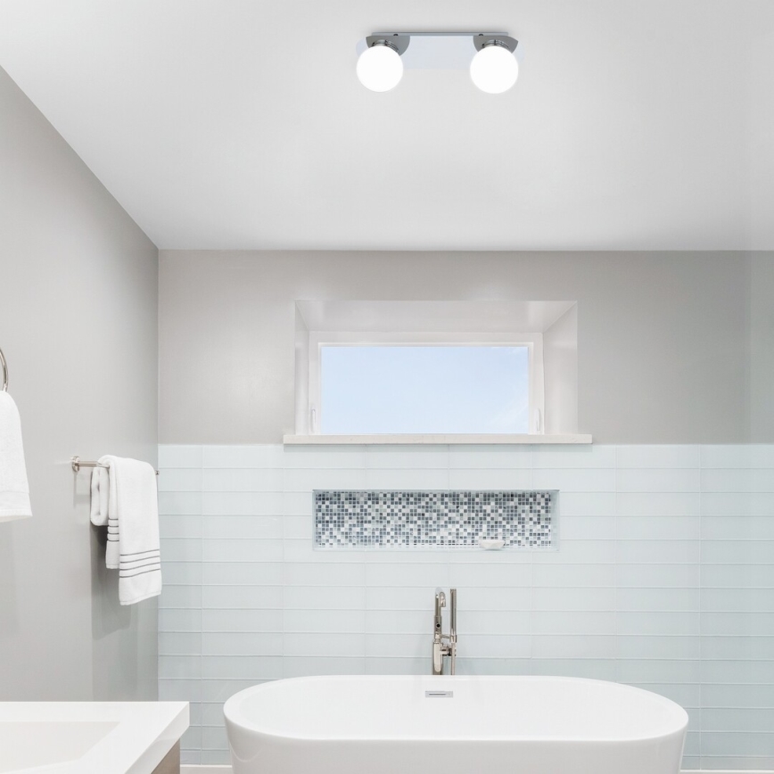 Rabalux - Badkamer plafondlamp 2xG9/28W/230V IP44