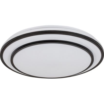 Rabalux - Dimbare LED-plafondlamp LED/40W/230V 3000-6500K zwart Ø 49 cm + afstandsbediening