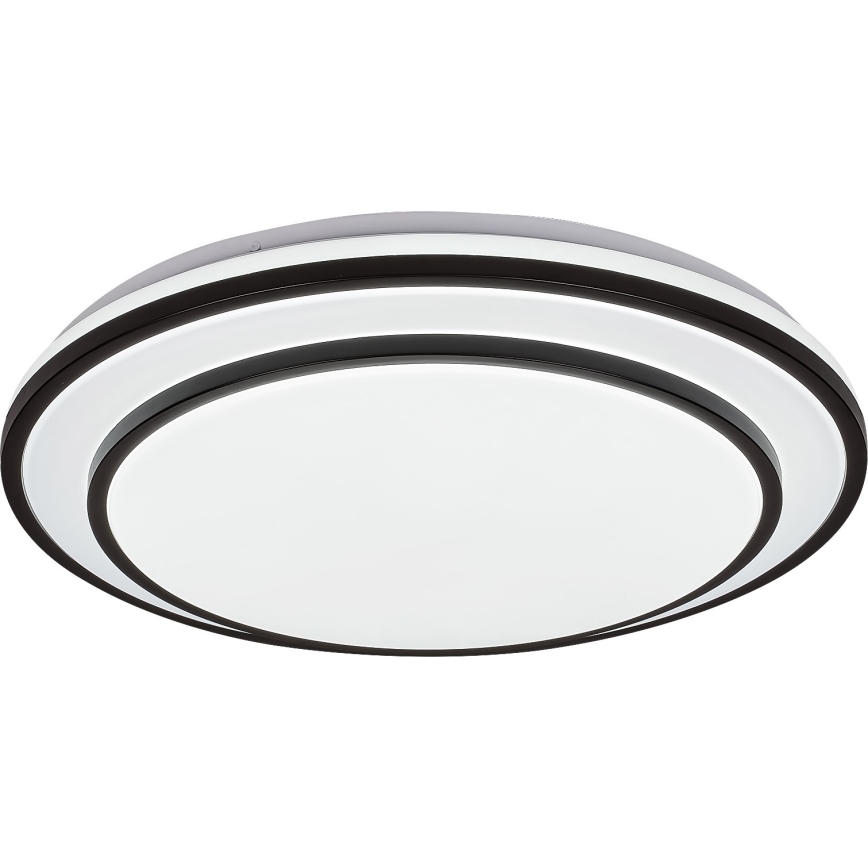 Rabalux - Dimbare LED-plafondlamp LED/40W/230V 3000-6500K zwart Ø 49 cm + afstandsbediening