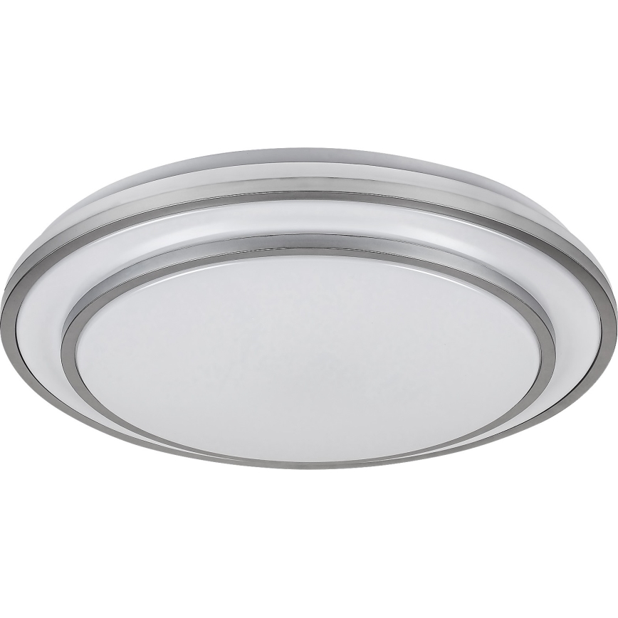 Rabalux - LED dimbare plafondlamp LED/40W/230V 3000-6500K zilver Ø 49 cm + afstandsbediening